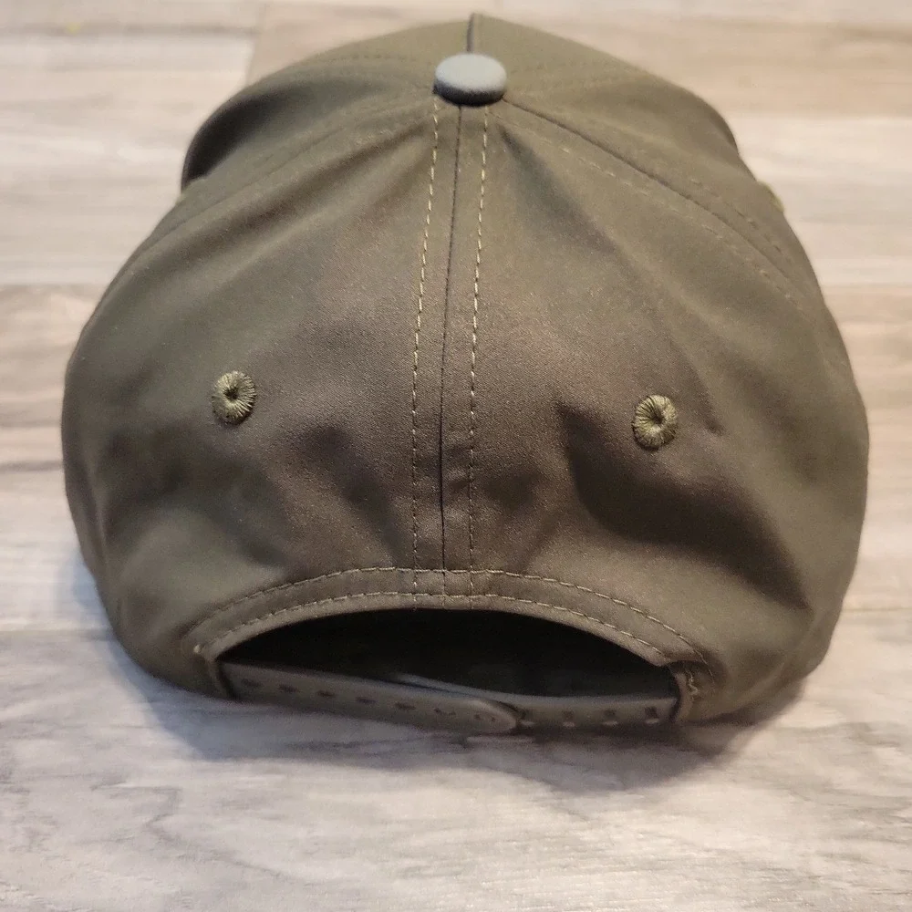 Southern String Hat Co Gray Snapback Duck Embroidery Adjustable Cap